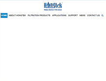 Tablet Screenshot of hongtekfiltration.com